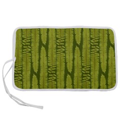 Fern Texture Nature Leaves Pen Storage Case (l) by Posterlux