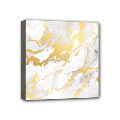 Marble Pattern Mini Canvas 4  X 4  (stretched) by Posterlux