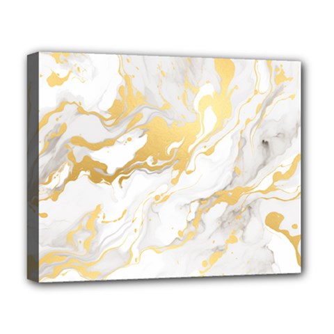 Marble Pattern Deluxe Canvas 20  X 16  (stretched) by Posterlux