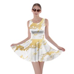 Marble Pattern Skater Dress by Posterlux