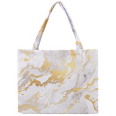 Marble Pattern Mini Tote Bag by Posterlux