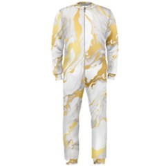 Marble Pattern Onepiece Jumpsuit (men)