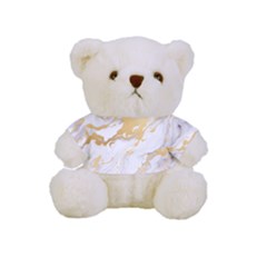 Marble Pattern Full Print Tee For Cuddly Teddy Bear