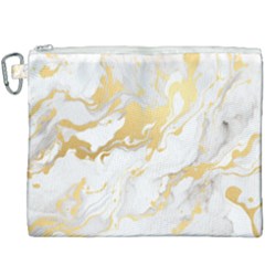 Marble Pattern Canvas Cosmetic Bag (xxxl)