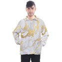 Marble Pattern Men s Half Zip Pullover View1