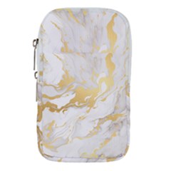 Marble Pattern Waist Pouch (large) by Posterlux