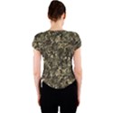 Camouflage Army Survival Uniform Crew Neck Crop Top View2