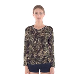 Camouflage Army Survival Uniform Women s Long Sleeve T-shirt