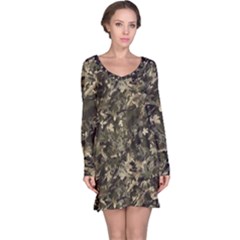 Camouflage Army Survival Uniform Long Sleeve Nightdress by Posterlux