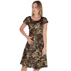 Camouflage Army Survival Uniform Classic Short Sleeve Dress by Posterlux