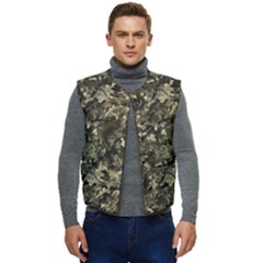 Camouflage Army Survival Uniform Men s Button Up Puffer Vest	