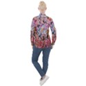 Marbling Blend  Women s Long Sleeve Pocket Shirt View2