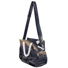 Stellar Dreamscape (ai&human) Rope Handles Shoulder Strap Bag by dflcprintsclothing