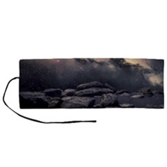 Stellar Dreamscape (ai&human) Roll Up Canvas Pencil Holder (m) by dflcprintsclothing