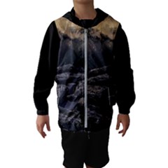 Stellar Dreamscape (ai&human) Kids  Hooded Windbreaker