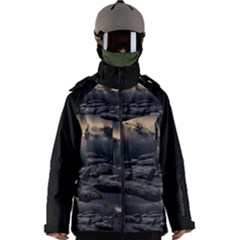 Stellar Dreamscape (ai&human) Men s Zip Ski And Snowboard Waterproof Breathable Jacket by dflcprintsclothing