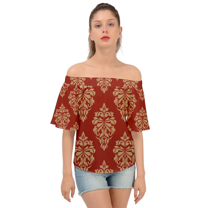 Opulence Off Shoulder Top Off Shoulder Short Sleeve Top