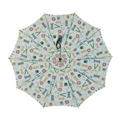 Pattern Seamless Texture Sewing Automatic Folding Umbrella With Case (large) by Salmanaz77