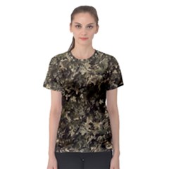 Camouflage Army Survival Uniform Women s Sport Mesh T-shirt