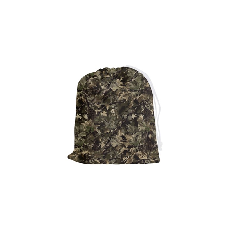 Camouflage Army Survival Uniform Drawstring Pouch (XS)