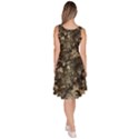 Camouflage Army Survival Uniform Knee Length Skater Dress With Pockets View4