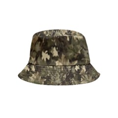 Camouflage Army Survival Uniform Inside Out Bucket Hat (kids)