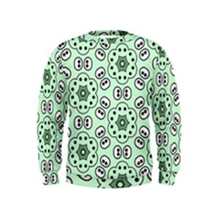 Texture Dots Pattern Kids  Sweatshirt