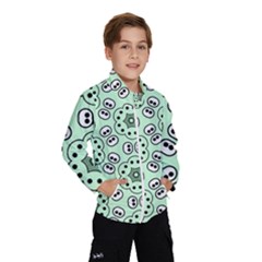 Texture Dots Pattern Kids  Windbreaker