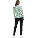 Texture Dots Pattern Women s Long Sleeve Rash Guard View2