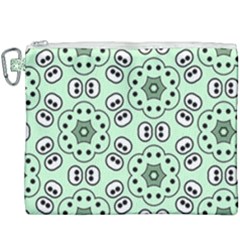 Texture Dots Pattern Canvas Cosmetic Bag (xxxl)