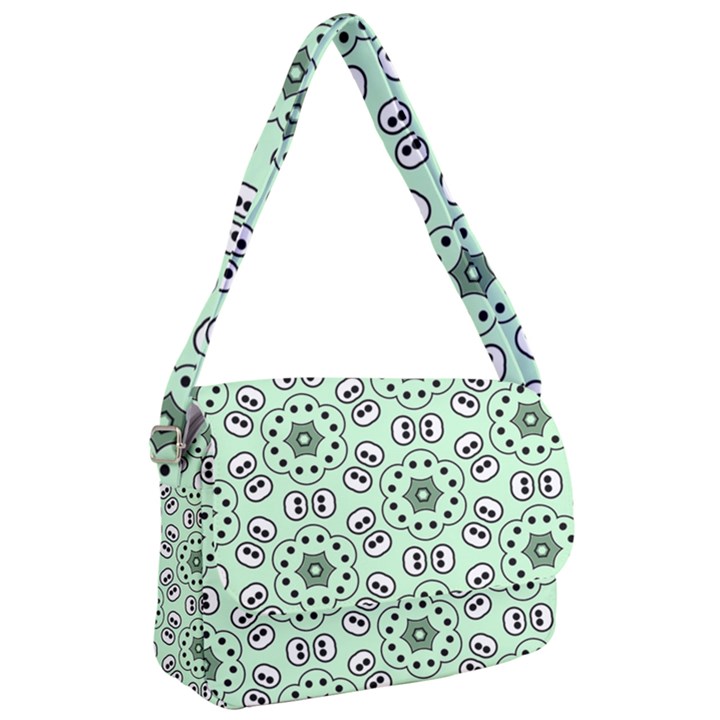 Texture Dots Pattern Courier Bag