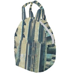 Texture Abstract Buildings Travel Backpack