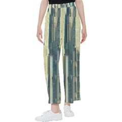 Texture Abstract Buildings Women s Pants 