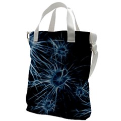 Neurons Brain Cells Structure Canvas Messenger Bag