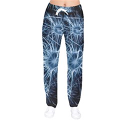 Neurons Brain Cells Structure Women Velvet Drawstring Pants