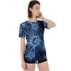 Neurons Brain Cells Structure Perpetual Short Sleeve T-shirt