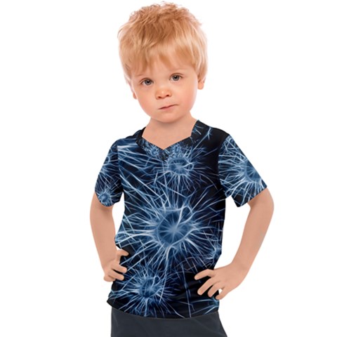 Neurons Brain Cells Structure Kids  Sports T-shirt by anzea