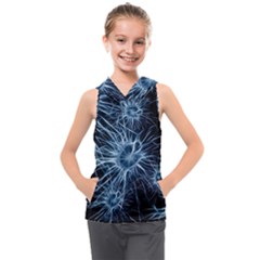 Neurons Brain Cells Structure Kids  Sleeveless Hoodie