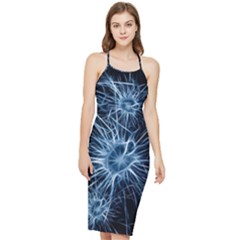 Neurons Brain Cells Structure Bodycon Cross Back Summer Dress by anzea