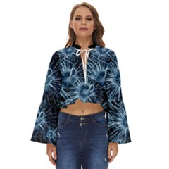 Neurons Brain Cells Structure Boho Long Bell Sleeve Top