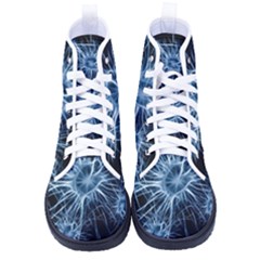 Neurons Brain Cells Structure Kid s High-top Canvas Sneakers by anzea