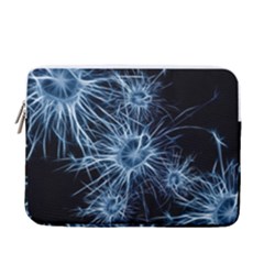 Neurons Brain Cells Structure 13  Vertical Laptop Sleeve Case With Pocket