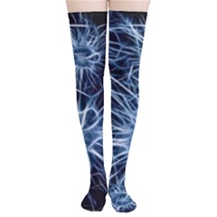 Neurons Brain Cells Structure Thigh High Stockings