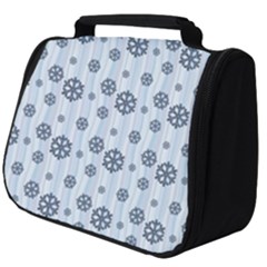 Snowflakes Winter Christmas Full Print Travel Pouch (big) by anzea