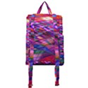 Wave Lines Pattern Abstract Buckle Everyday Backpack View3