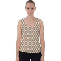 Background Art Designs Velvet Tank Top