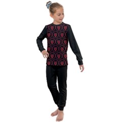 Dark Dominion Print Kids  Long Sleeve Set 