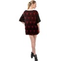 Dark Dominion Print Oversized Chiffon Top View2