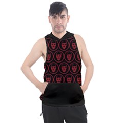 Dark Dominion Print Men s Sleeveless Hoodie by dflcprintsclothing