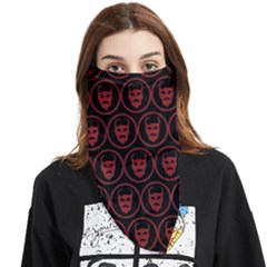 Dark Dominion Print Face Covering Bandana (triangle) by dflcprintsclothing